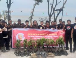 LSM Trinusa DPD Sumatera Utara Kerja Untuk Alam Pesisir Pantai Alam Serdang, Pantai Labu, Deli Serdang.