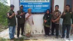 Monitoring LSM Trinusa DPC Kabupaten Batu Bara di SDN 16 Desa Bandarrahmat, Tanjung Tiram