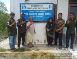 Monitoring LSM Trinusa DPC Kabupaten Batu Bara di SDN 16 Desa Bandarrahmat, Tanjung Tiram