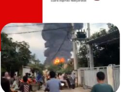 Tempat Penyulingan Minyak ilegal Driling Lagi Lagi terbakar di wilayah hukum Polsek Babat Toman