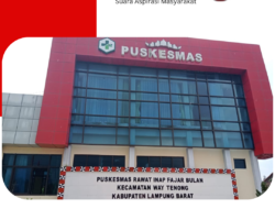 Ketua DPC LSM TRINUSA Lampung Barat soroti limbah yg berbau busuk di samping kamar pasien puskesmas kecamatan way tenung Lampung Barat